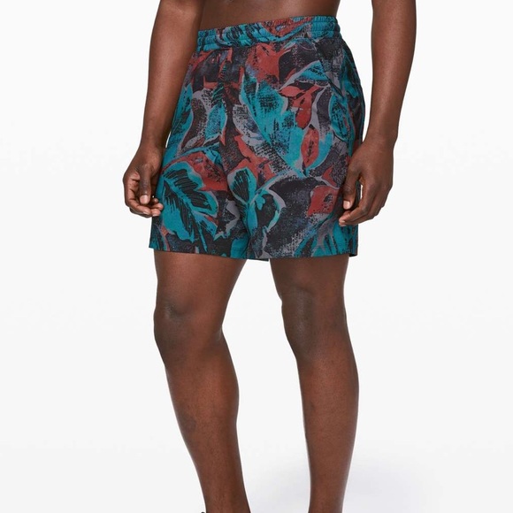 lululemon athletica Other - Lululemon Pace Breaker Short 7" *Linerless
Tropical Shadow Shark Teal Multi L